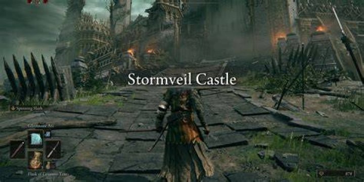 Which way should you enter Stormveil Castle?