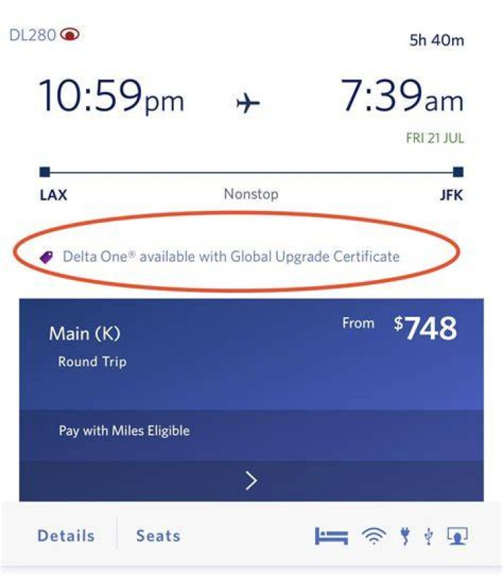 Why am I not eligible for an upgrade on United?