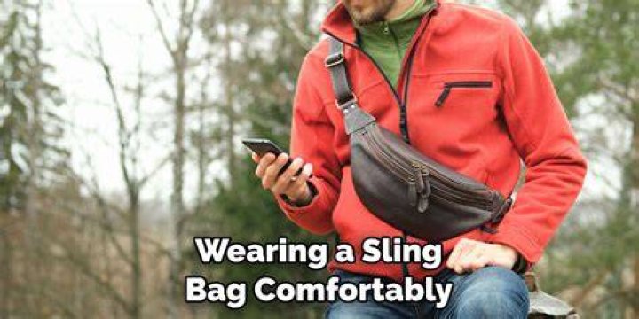 Why do people wear sling bags in front?