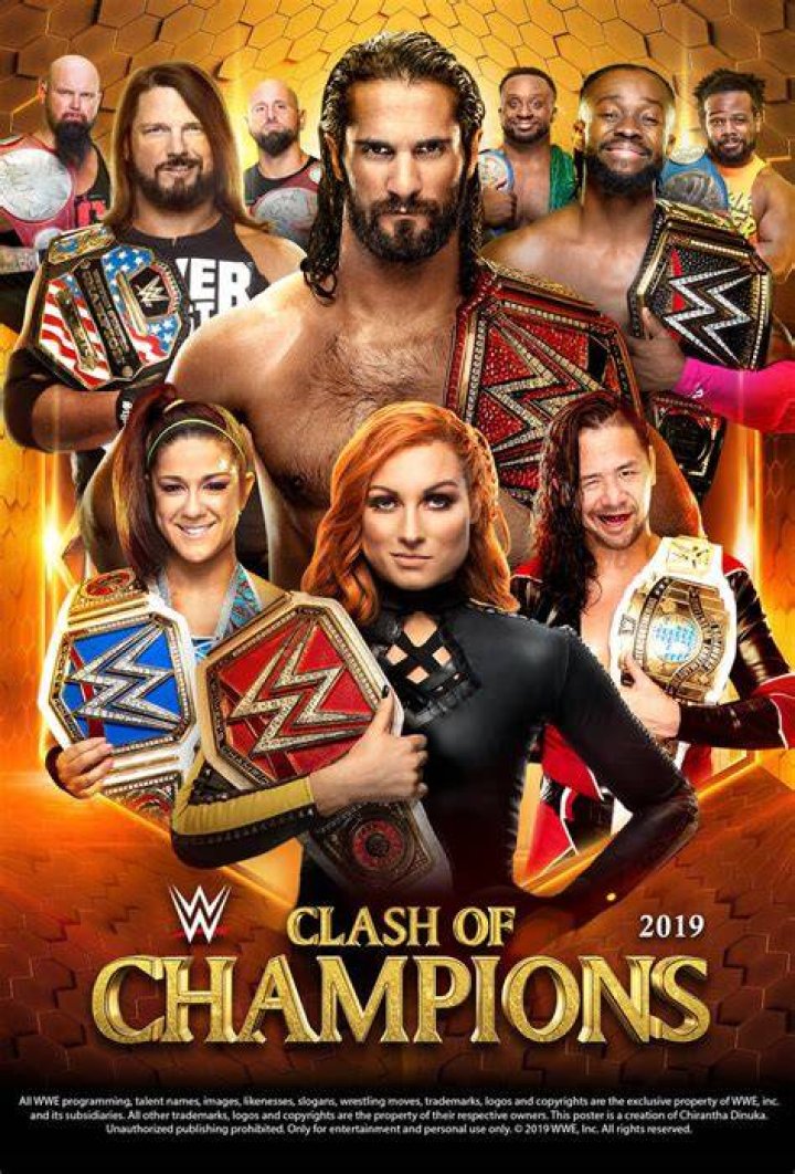 wwe clash of champions