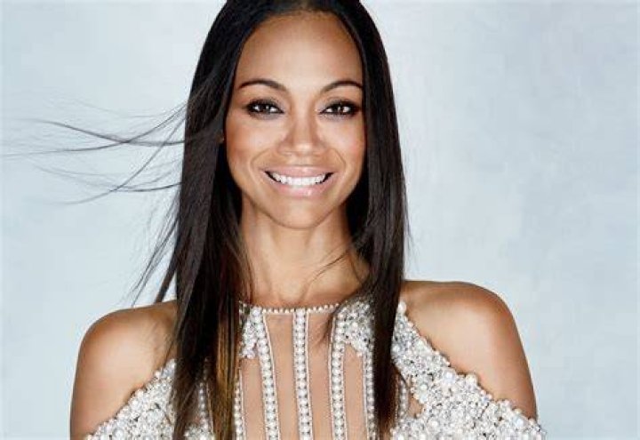 Zoe Saldana smiling